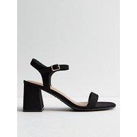 New Look Block Heel Sandals - Black