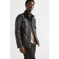 Very Man Wax Jacket - Black