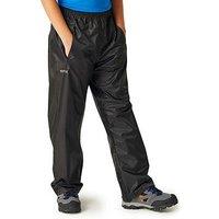 Regatta Kids Unisex Kids Stormbreak Over Trousers - Black