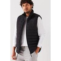 Everyday Lightweight Padded Gilet - Black