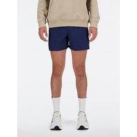 New Balance Mens Running Rc Seamless Shorts 5 Inch - Blue