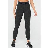 New Balance Womens Running Sleek 25 Inch Printed High Rise Legging - Black