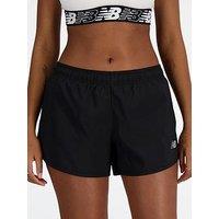 New Balance Womens Running 3 Inch Shorts - Black