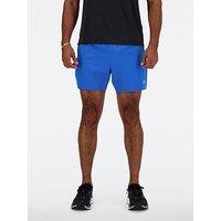 New Balance Mens 5Inch Running Shorts - Blue