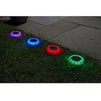 Smart Solar Decordisks, 4 Pack