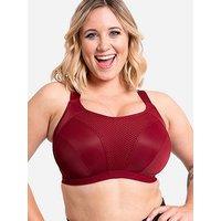 Curvy Kate Everymove Wired Sports Bra Beet - Red/Coral