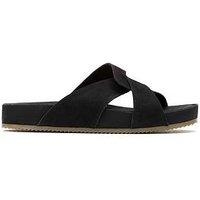 Hush Puppies Mylah Slide Sandal - Black