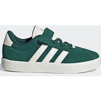 Adidas Sportswear Kids Unisex Vl Court 3.0 Velcro Trainers - Dark Green