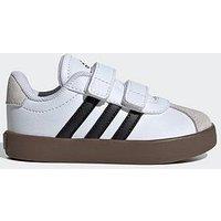 Adidas Sportswear Infant Unisex Vl Court 3.0 Trainers - White/Black