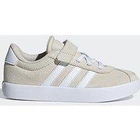 Adidas Sportswear Kids Unisex Vl Court 3.0 Velcro Trainers - Light Grey