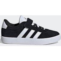 Adidas Sportswear Kids Unisex Vl Court 3.0 Velcro Trainers - Black/White