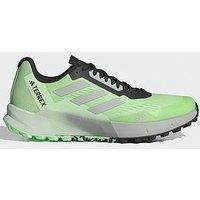 Adidas Terrex Mens Trail Agravic Flow 2 Shoes -Green/Black