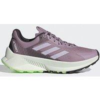 Adidas Terrex Womens Trail Soulstride Flow Shoes - Purple/Grey