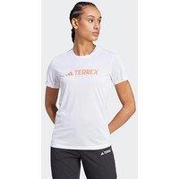 Adidas Terrex Womens Mountain Log Tech T-Shirt - White