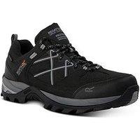 Regatta Mens Samaris Low Waterproof Walking Shoe -Black