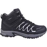 Cotswold Abbeydale Mid Mens Soft Shell Hiking Boot - Black