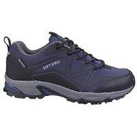 Cotswold Abbeydale Low Mens Soft Shell Hiking Shoe - Blue