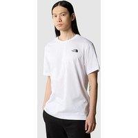 The North Face Men'S Short Sleeve Redbox Tee - White