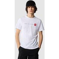 The North Face Mens Short Sleeve Never Stop Exploring Tee - White