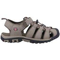 Cotswold Brimpsfield Ladies Pu Sandal - Taupe