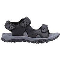 Cotswold Landsdown Mens Mens Leather Sandal - Black