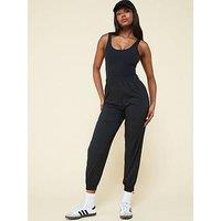 Girlfriend Collective Women'S Training Summit Track Pants - Black