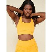 Girlfriend Collective Women'S Training Paloma Bra - Yellow