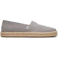 Toms Men'S Alpargata Rope 2.0 Espadrille - Grey