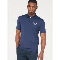 Ea7 Emporio Armani Tennis Polo Shirt - Navy