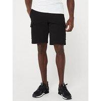 Ea7 Emporio Armani Cargo Shorts - Black