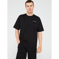 Ea7 Emporio Armani Athletic Mix T-Shirt - Black