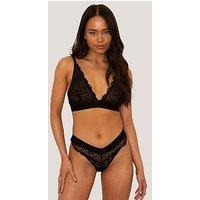 Lemonade Lace Bralette - Black