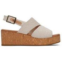 Toms Claudine Natural Sandal - Natural