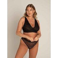 Lemonade Lace Fuller Cup Bra - Black