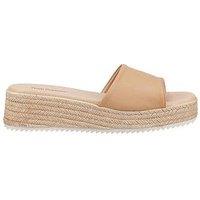 Hush Puppies Robin Platform Slider - Tan