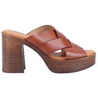 Hush Puppies Gigi Platform Sandal - Tan