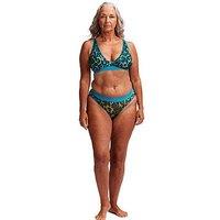 Lemonade Mesh Brief - Green Leopard