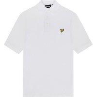Lyle & Scott Boys Short Sleeve Polo Shirt - White