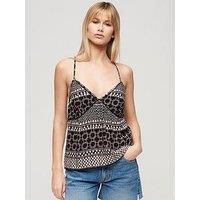 Superdry Printed Woven Cami Top - Multi