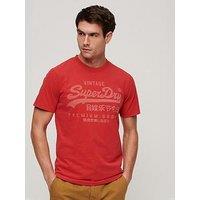 Superdry Classic Heritage T-Shirt - Red