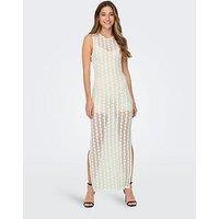 Only Knitted Maxi Dress - Beige