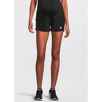 Adidas Womens Training Pacer Maternity Shorts - Black