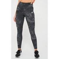 Adidas Women'S Train Essentials Aop Flower Leggings- Grey