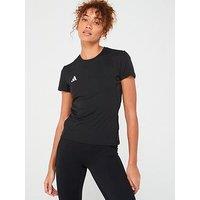 Adidas Women'S Running Adizero Tee - Black