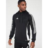 Adidas Mens Tiro 24 Training Hoodie -Black/White