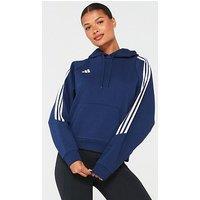 Adidas Womens Tiro 24 Training Hoodie -Navy