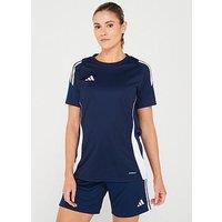 Adidas Womens Tiro 24 Training Jersey -Navy