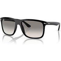 Ray-Ban 0Rb4547 Rectangle Sunglasses - Black