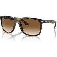 Ray-Ban 0Rb4547 Rectangle Sunglasses - Brown