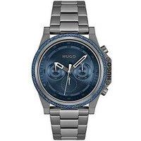 Hugo Gents #Brave Grey Ip Watch